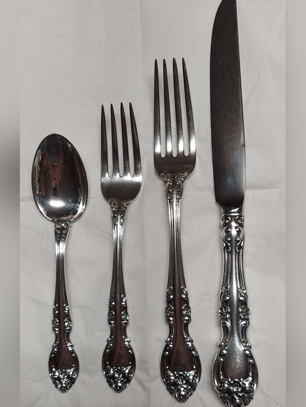 Gorham Sterling Silver Flatware Melrose Pattern